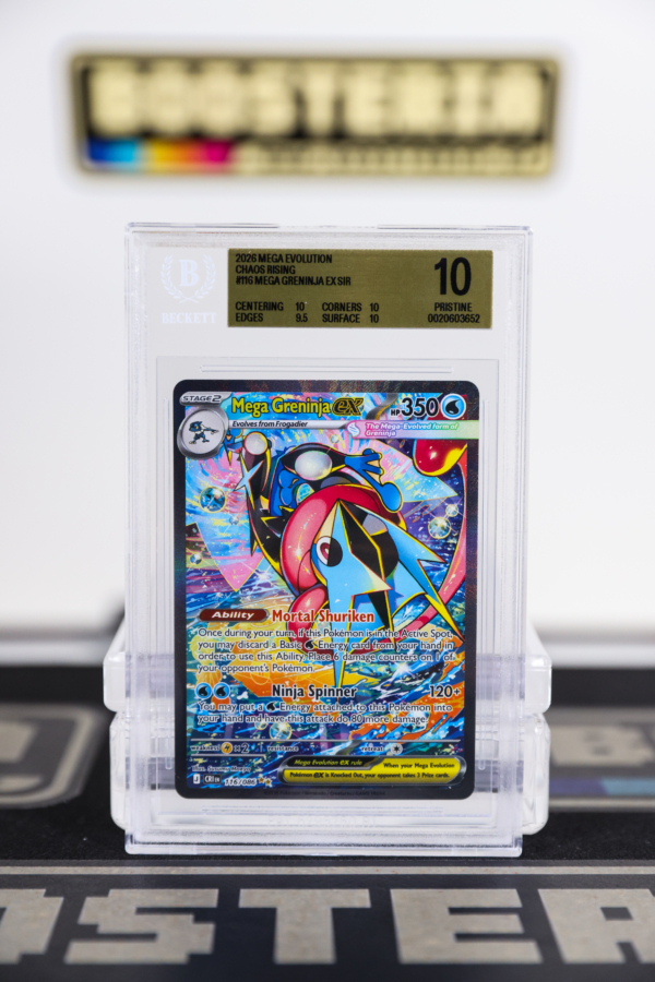 Mega Greninja EX pristine 10 (beckett)